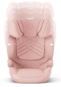 Автокресло Cybex Solution T i-Fix Peach Pink Plus