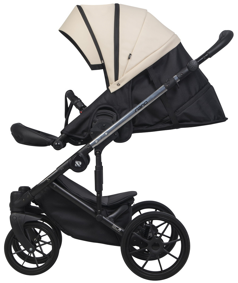 Детская коляска Riko Nano Thermo Ecco 2 в 1 03 Ivory beige (бежевый)