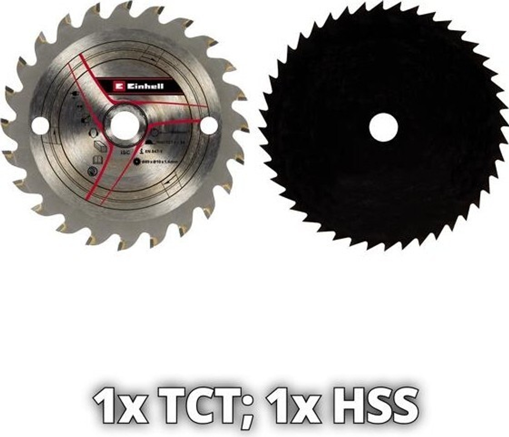 Мини-пила циркулярная EINHELL PXC TE-CS 18/89 Li-Solo аккумуляторная 4331100