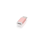 Адаптер-переходник ROSCO Micro-USB to Type-C оптом (арт. ADPT-TYPE-C-MUSB-ROSEGOLD)