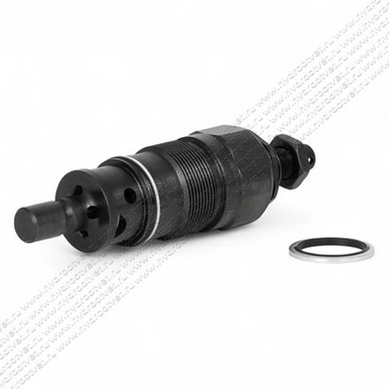 DBDS10K1X/315 - Предохранительный клапан прямого управления Ду10, давление регулировки до 315 бар, тип монтажа - встраиваемый, элемент регулировки S = винт