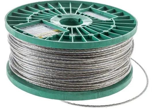 Трос STAYER 3мм ПВХ изоляция 09430