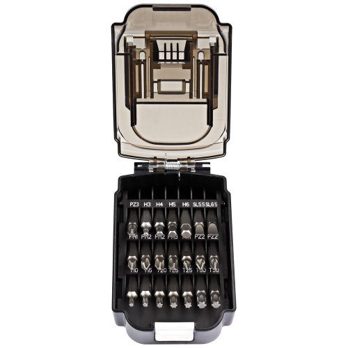 Набор бит Makita (21 шт.) в корпусе аккумулятора   B-68323