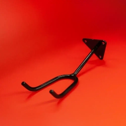 Держатель настенный для краскопульта усиленный с полимерным покрытием , кронштейн для инвентаря универсальный с тремя точками опоры Тяжелая Техника