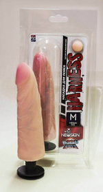 Реалистичная насадка на Harness с коннектором - 17,5 см. (Цвет: телесный)