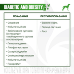 Диетический корм Monge VetSolution Dog Diabetic and Obesity Диабетик и Обесити для собак при сахарном диабете и лишнем весе 400 г - 12 шт