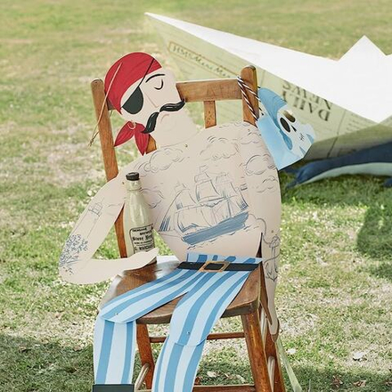 Подвесные декорации "Pirate Party" 3 шт. (2023)