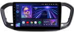 Магнитола для Lada Vesta NG 2023+ (без ШГУ, рамка черная матовая 9) - Teyes CC3 на Android 10, ТОП процессор, 4/32 Гб, CarPlay, SIM-слот