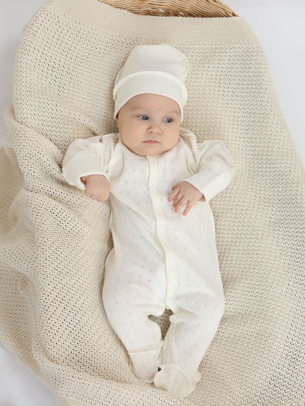 Комбинезон с шапочкой (шов наружу)