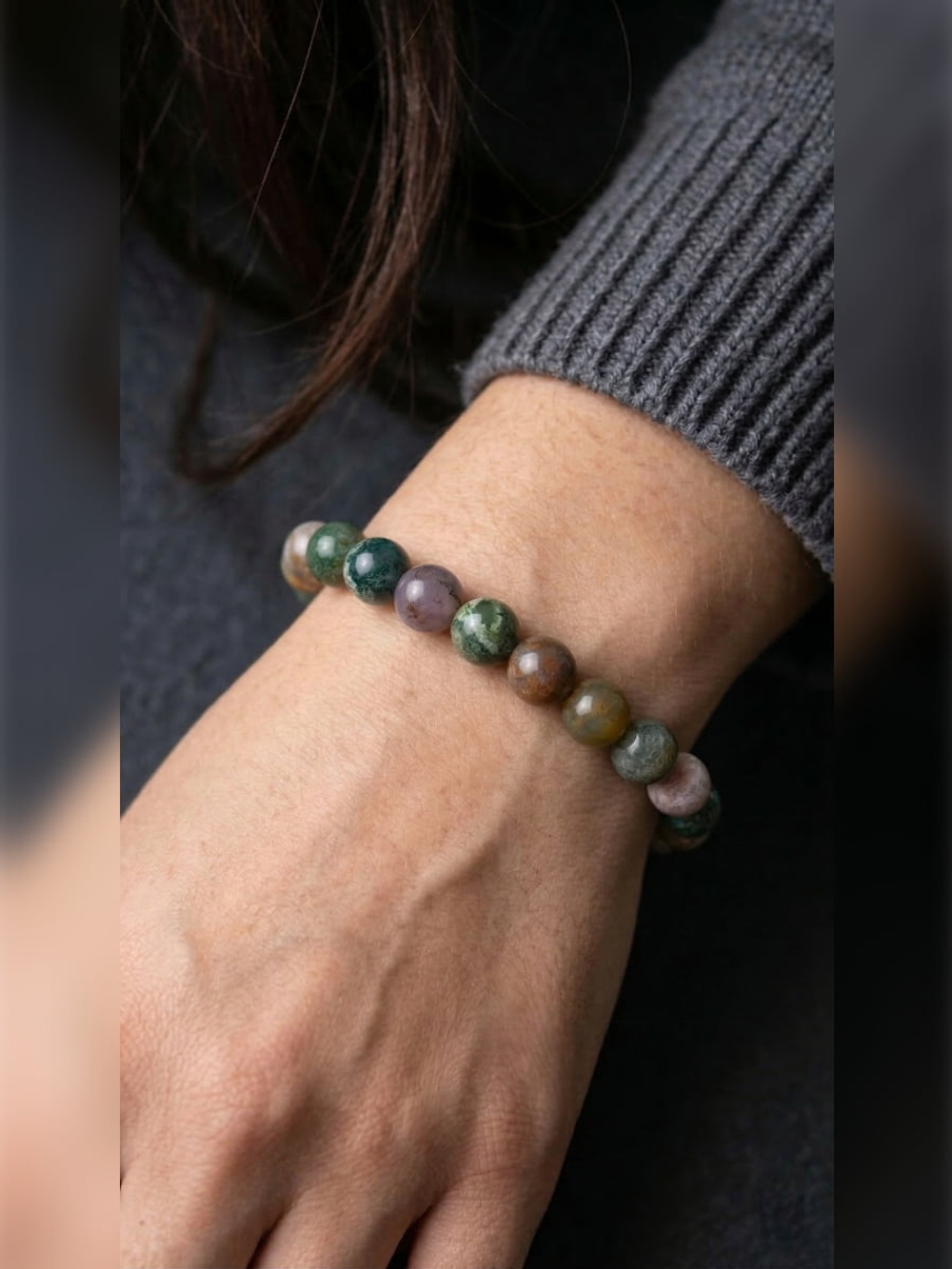 Браслет из камня Яшма 8 мм