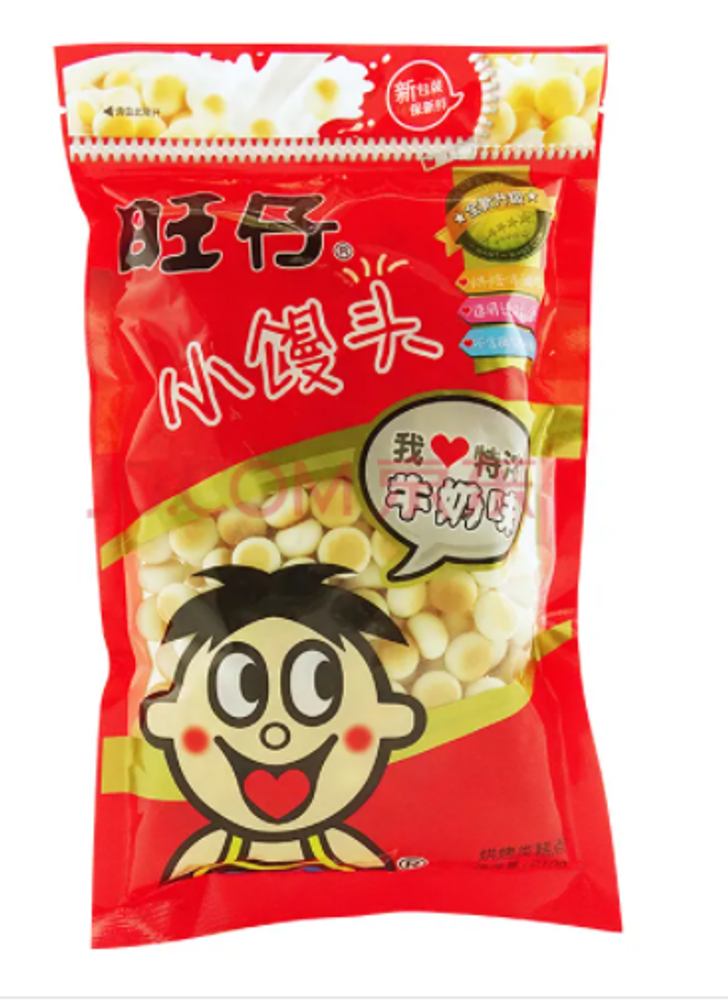 Печенье со вкусом молока Wangzai 210г