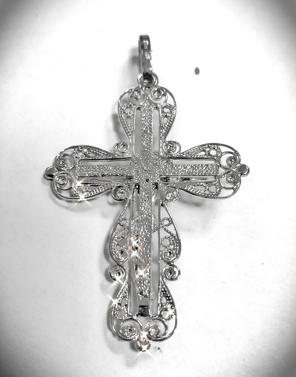 Крест серебро Эстерелла