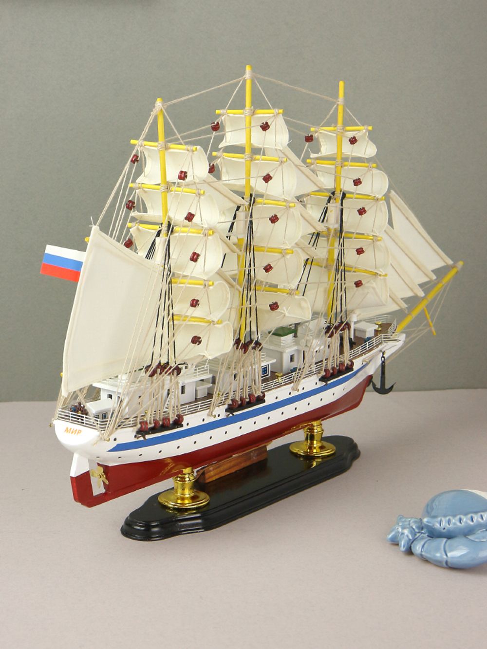 Meteor Lights Модель парусника Мир, 52 см