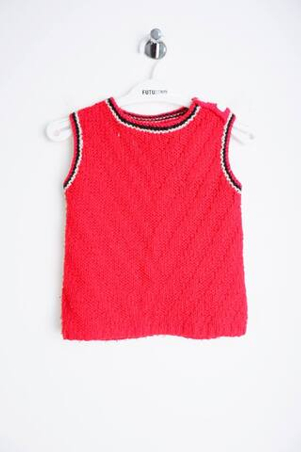 Жилетка вязаная, визуально на 5/6 лет