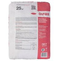 Шпаклевка гипсовая Гифас Universal 25 кг