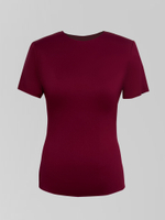 Футболка One Peach 16 однотонная приталенная по фигуре