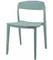 Стул Moris пластик голубой