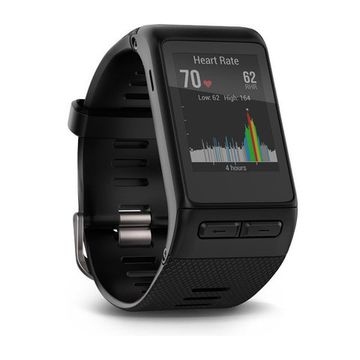 Спортивные смарт часы Garmin Vivoactive HR, стандартный (со встроенным датчиком) 010-01605-06