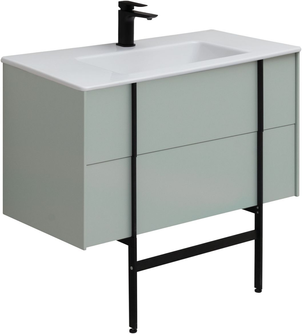 Тумба с раковиной Allen Brau Reality 90 см 1.32006.PWM папирус матовый