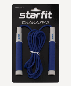 Скакалка RP-401, c силиконовыми ручками, 3 м, синий