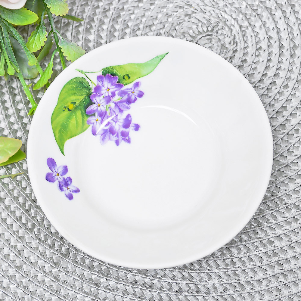 Блюдце для варенья форма 89 Сирень