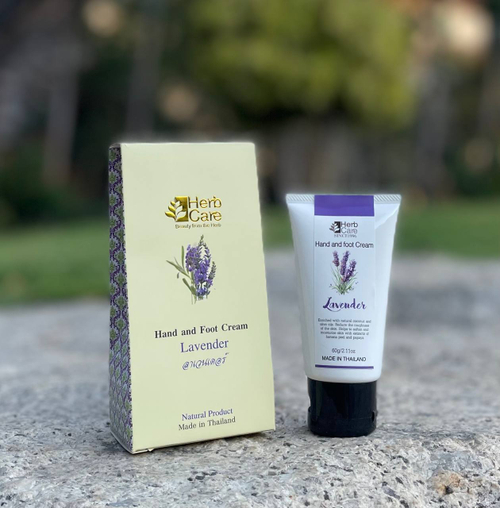 Крем для рук и ног с маслом кокоса, жожоба, оливы Лаванда Lavender hand and feet cream HerbCare