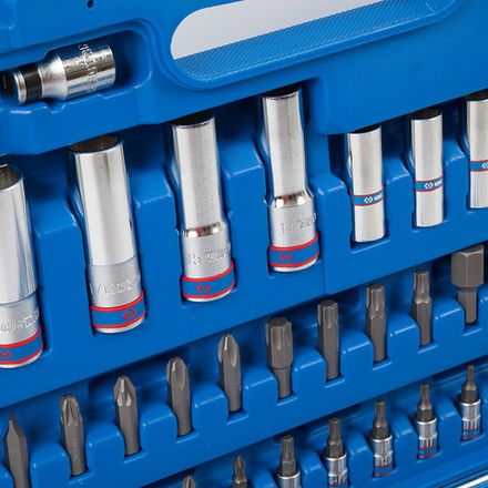 Цена на KING TONY (7596MR) Набор инструментов универсальный, 96 предметов