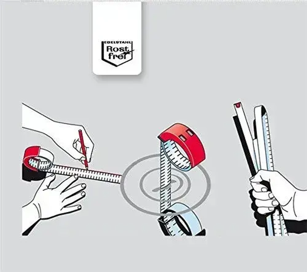 Измерительная рулетка BMI METER 3 метра