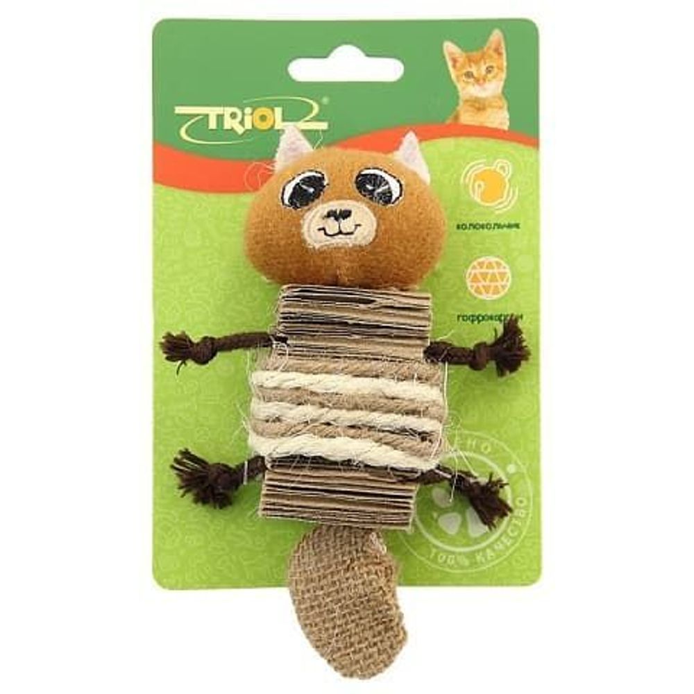 Игрушка для кошек &quot;Бельчонок&quot;, 155мм (Триол) TT07