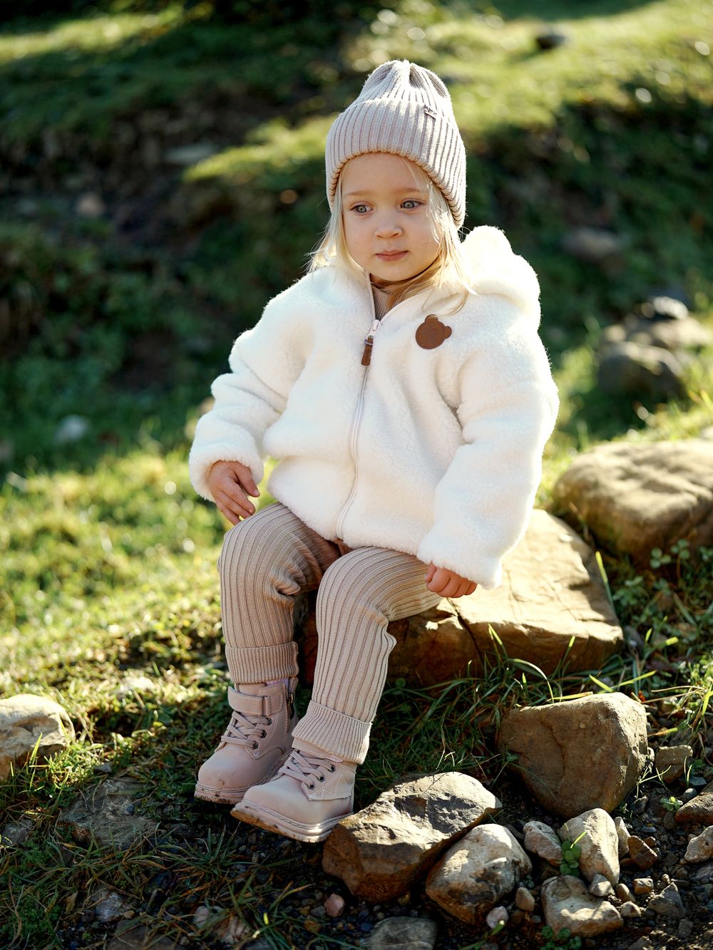 Куртка меховая "Молоко" 0+