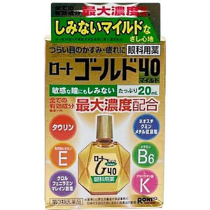 Капли для глаз возрастные Rohto Gold 40 Mild