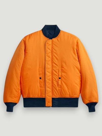 Куртка Бомбер - MA-1 Alpha Flight Jacket(т.синяя - r.blue)