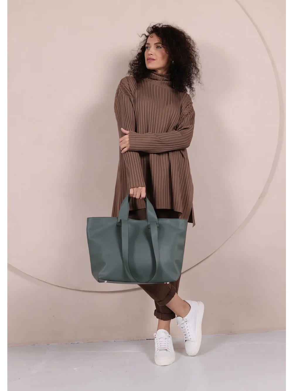 сумка большая через плечо шоппер