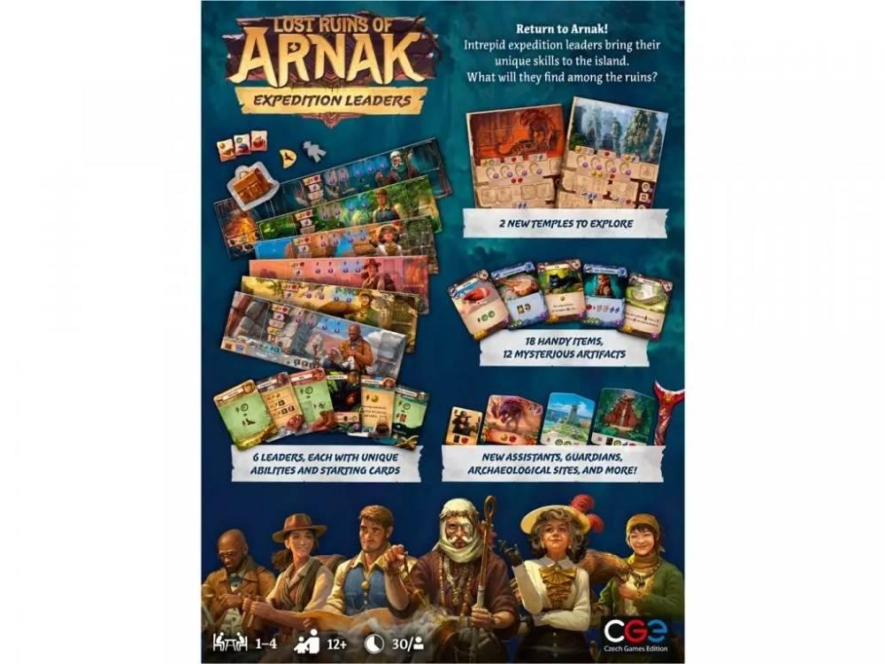 [Предзаказ] Lost Ruins of Arnak: Expedition Leaders