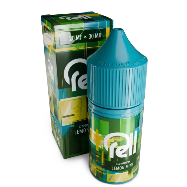 Купить Жидкость Rell Azure Salt 30 мл - Lemon Mint (20 мг)