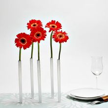 Peleg Design Набор магнитных ваз Magnetic Vase, серебристый - 5шт