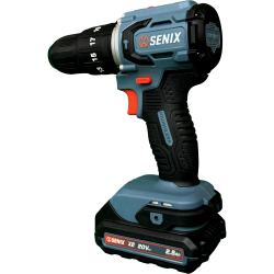 Дрель ударная аккумуляторная SENIX PDHX2-M2-EU KIT 2акб. зу. кейс