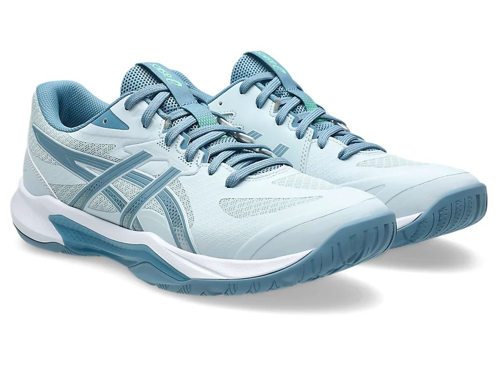 Мужские кроссовки для бадминтона/сквоша Asics Gel-Tactic 13 - cool grey/saba blue