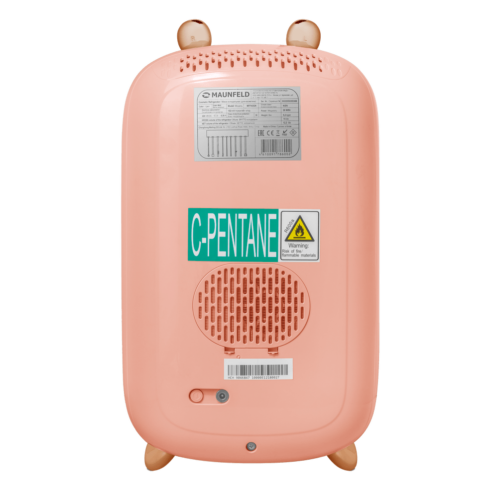 Мини-холодильник для косметики и лекарств MAUNFELD MFF43PK