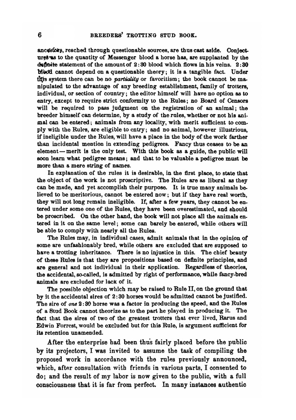 Breeders' Trotting Stud Book Comprising the Pedigrees of the Standard-bred Trotting Horses Of America Based Upon the Records up to 1881. Volume 1 | James Harvey Sanders