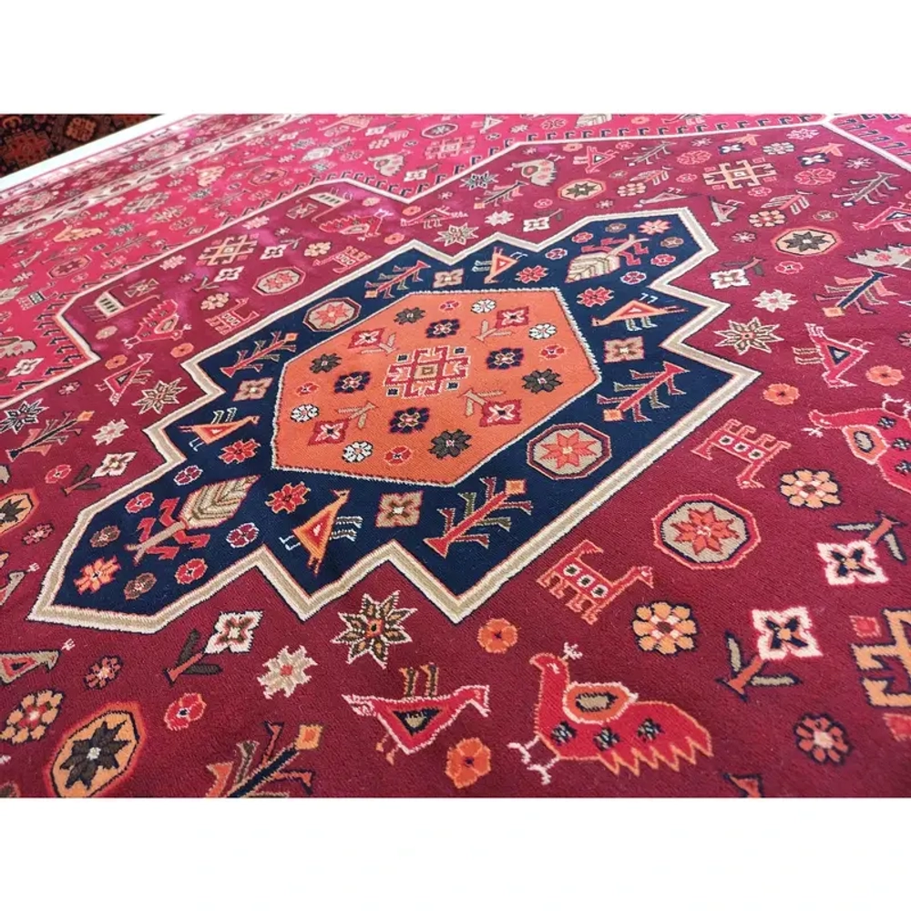 Иранский ковер из Мешхеда шерстяной 150х225 см 10306234 Иран машинный