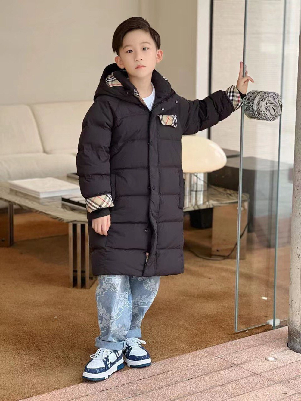 Пуховик Burberry, арт. 466636637