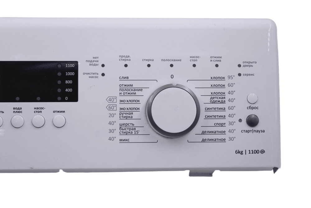 Пластик стиральной машины Gorenje WT 62113