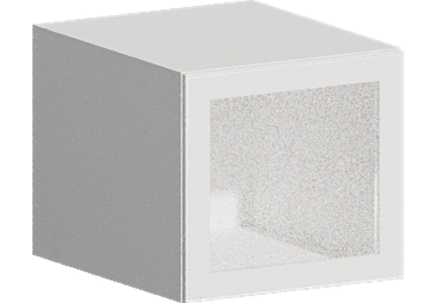 Кухня Модуль ШВГС 519 Графит / Белый Софт