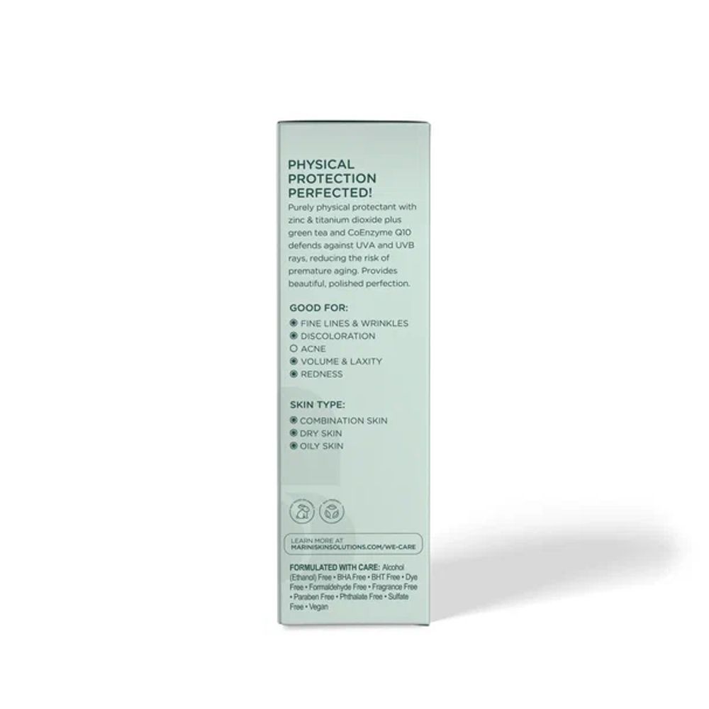 Jan Marini MARINI PHYSICAL PROTECTANT TINTED SPF 45 Солнцезащитный крем с тональным эффектом с SPF 45 (Fair To Light- светлый ) Объем: 57 мл