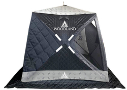 Зимняя палатка (куб) WOODLAND Ultra, трехслойная.