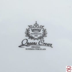 Круглое блюдо Queen's Crown Aristokrat Охота красная 30 см