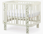 Детская кроватка-трансформер Happy baby Mommy Love в комплекте с расширением 160х70 sage