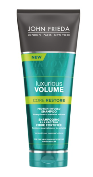 John Frieda Luxurious Volume CORE RESTORE Шампунь для волос с протеином 250 мл