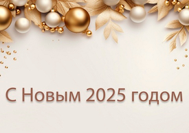 С Новым 2025 годом!